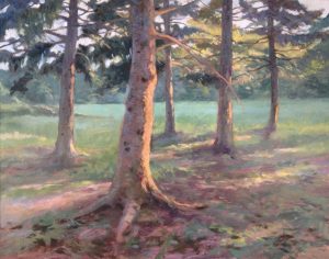 Anne L. Bialke "My Trees, Years Later" 16x20 oil $895.