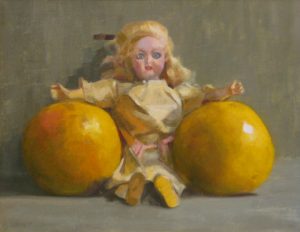 Thomas S. Buechner "Some Grapefruit" 11x14 oil $2,570.