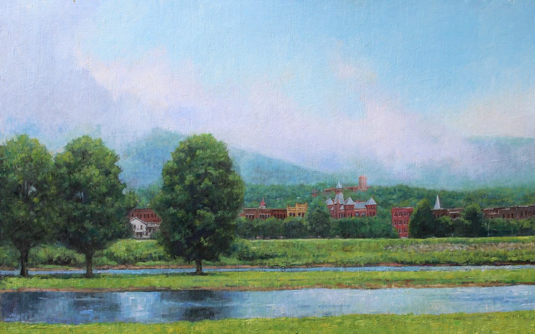 Brian M. Hart "Lavender Mist" 13.5x18 oil $1,550.