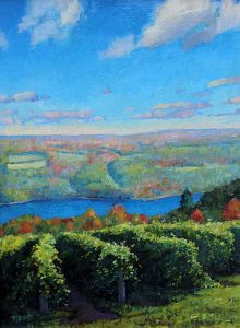 Brian Hart "View from Bully Hill" 12x16 acrylic $1,110.