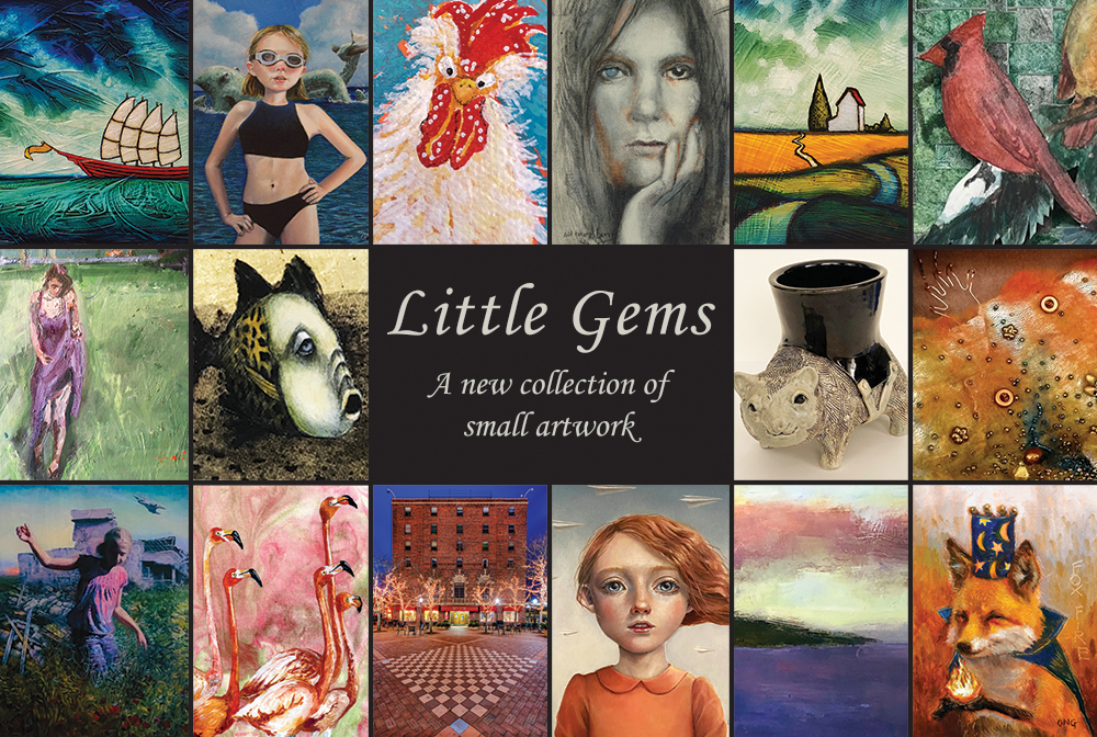 Little Gems Exhibit 2021 at West End Gallery
