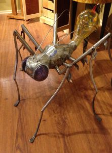 Jay Seaman "Bug" mixed media sculpture $ Inquire
