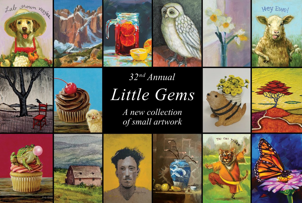 Current Exhibit: 32nd Annual Little Gems Exhibit | West End Gallery